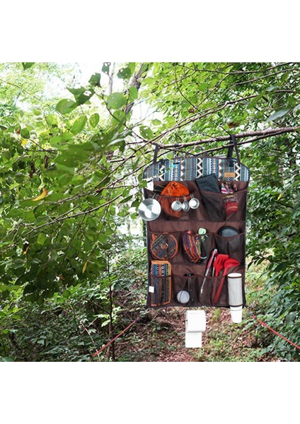 Kapalı Dış Mekan Çoklu Cep Depolama Çantası Organize Toplama Asılı Paket Torbası (Yurt Dışından) fiyatları