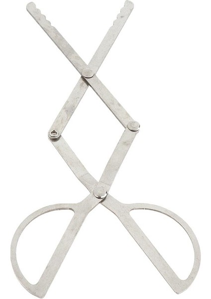 159 Mm/6.26 "açık Soba Brülörü Için Paslanmaz Çelik Katlanır Maşa (Yurt Dışından)