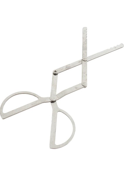 159 Mm/6.26 "açık Soba Brülörü Için Paslanmaz Çelik Katlanır Maşa (Yurt Dışından)