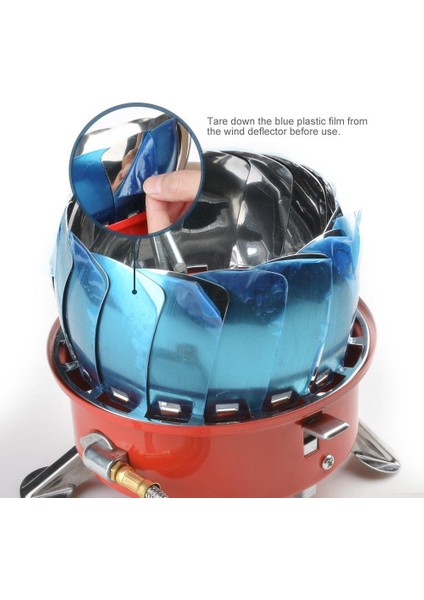 Yuvarlak Valf Lotus Şeklindeki Dış Mekan Katlanabilir Gaz Sobası Brülörü (Yurt Dışından) fırsatları