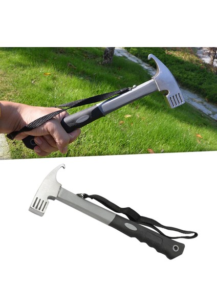 Tırnak Çekme Çekme Çadır Saç Kiti Sürücüsü Kampa Tırmanmak Için Antiskid Gri (Yurt Dışından) fırsatları