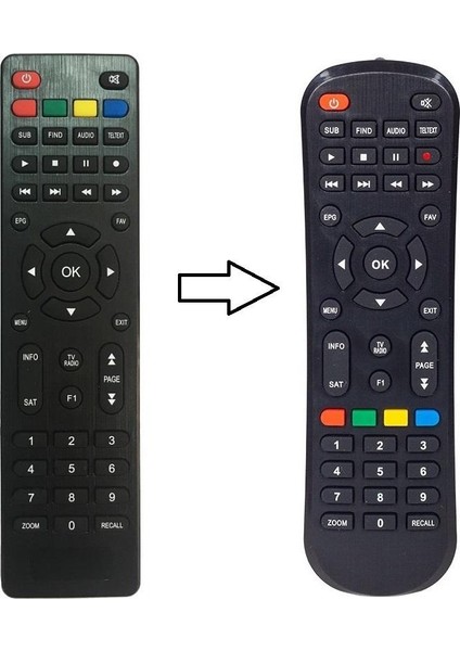 DR-8030 Hd Uydu Alıcı Kumandası