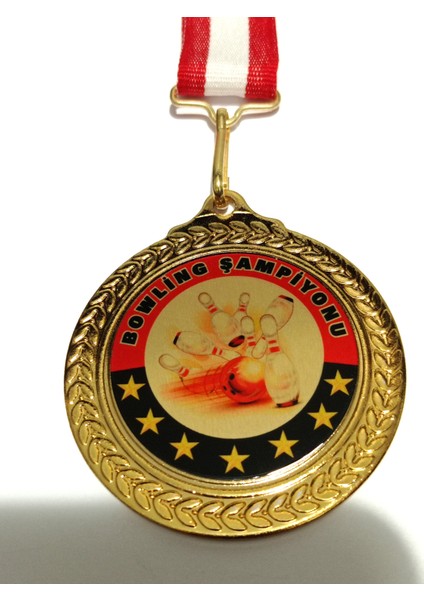 Bowling Şampiyon Madalyası 5 Li