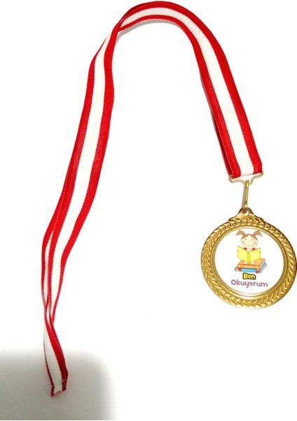 Ben Okuyorum Madalyası 5 Li Adet fiyatları