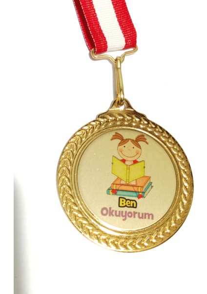 Ben Okuyorum Madalyası 5 Li Adet