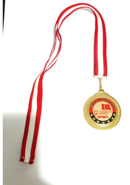 Istiklal Marşını Ezbere Okuyorum Madalyası 5 Li Adet fiyatları