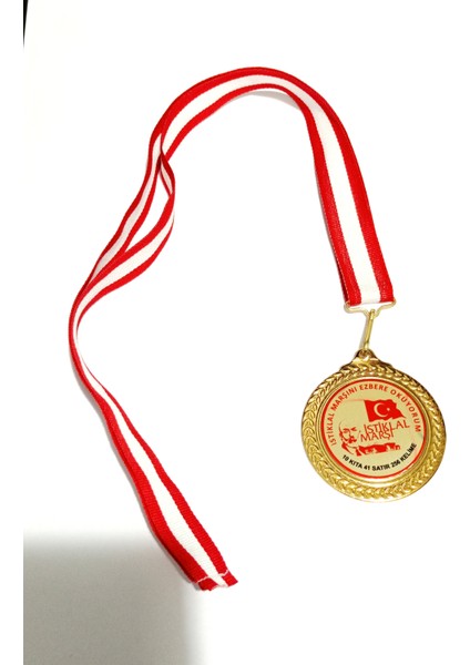 Istiklal Marşını Ezbere Okuyorum Madalyası 5 Li Adet fiyatları