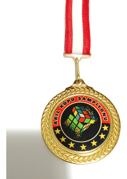 Akıl Küpü Şampiyonu Madalyası 5 Li Adet