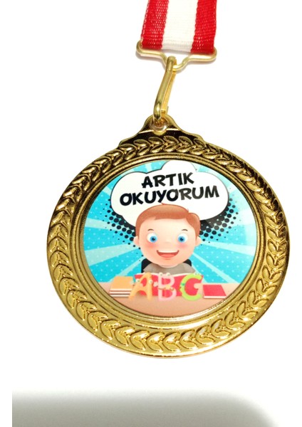 Artık Okuyorum Madalyası 5 Li Adet