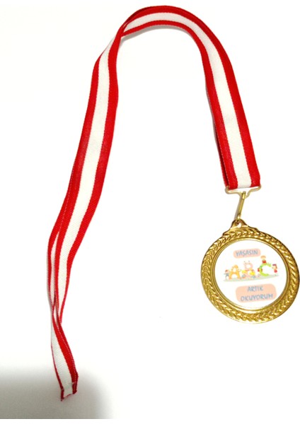 Yaşasın Artık Okuyorum Madalyası 5 Li Adet fiyatları