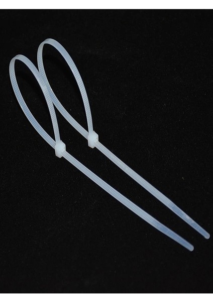 Kablo Cırt Plastik Kelepçe Klips 370X7,5 mm 100 Ad Beyaz fiyatları