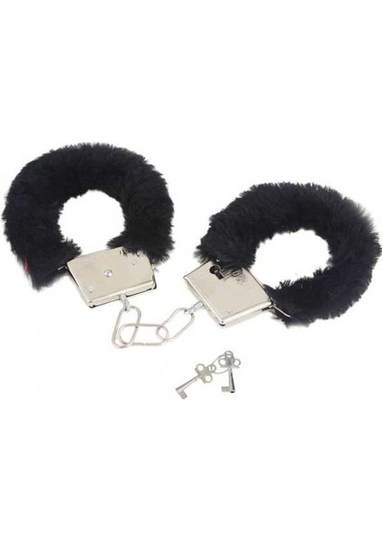 Siyah Peluş Kelepçe