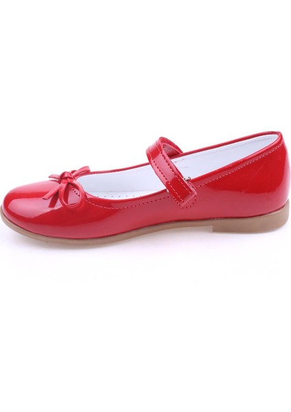 Ortaç 2079 Kız Çocuk Balerin Cırtlı Rugan Babet Ayakkabı modelleri