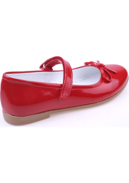 Ortaç 2079 Kız Çocuk Balerin Cırtlı Rugan Babet Ayakkabı fırsatları