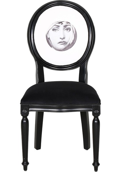 Rayna Black Sandalye