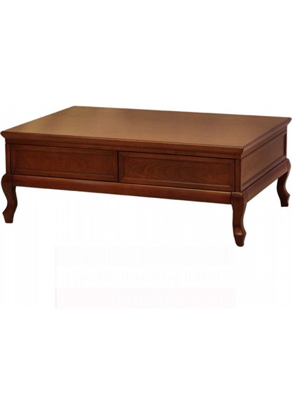 Abail Ceviz Desenli Orta Sehpa