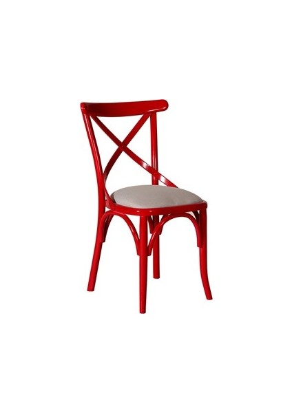 Kırmızı Karma Lux Sandalye