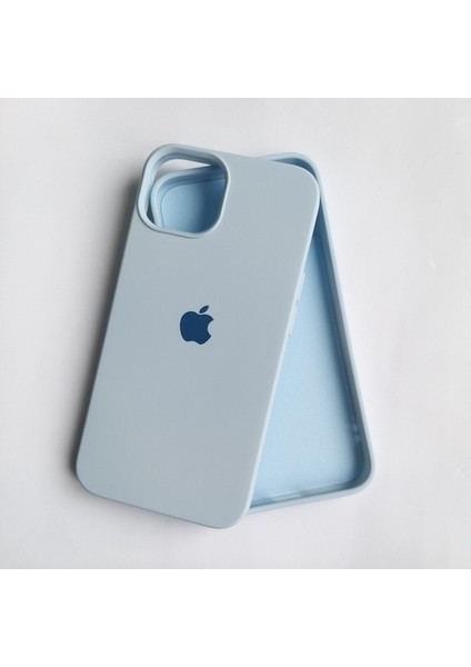 iPhone 13 Uyumlu Lansman Içi Kadife Silikon Telefon Kılıfı