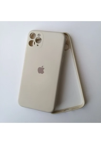 iPhone 11 Pro Max Uyumlu Lansman Içi Kadife Kamera Korumalı Silikon Telefon Kılıfı