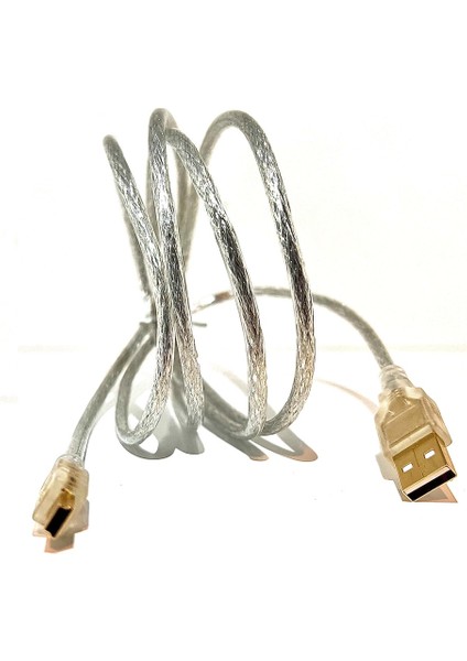 1.5 Metre Mini USB Kablo 5 Pin USB Kablosu 1.5m USB 2.0 A Erkek Mini B 5pin Erkek Data Kablo