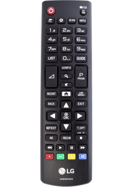 Lg AKB74915324 Uyumlu Smart LED Tv Kumandası Home Tuş
