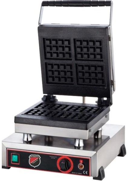 Silverinox Dörtlü Kare Waffle Makinesi