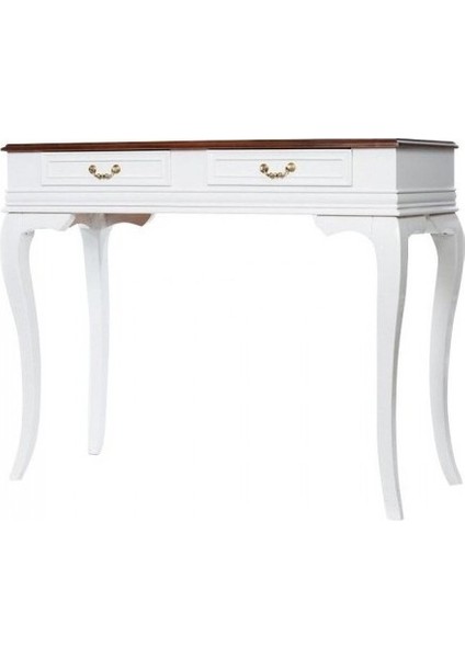 Jusef Ceviz Üstü Taban Beyaz Çift Çekmeceli Dresuar fiyatları