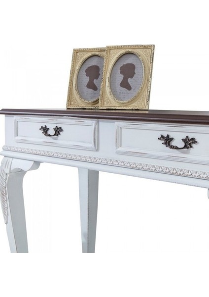 Ceviz Afrika Beyaz 2 Çekmeceli Dresuar modelleri