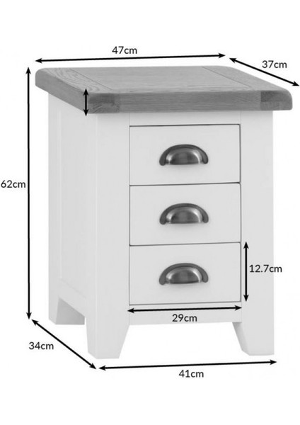 Lion 3 Çekmeceli Komodin Telefonluk fiyatları
