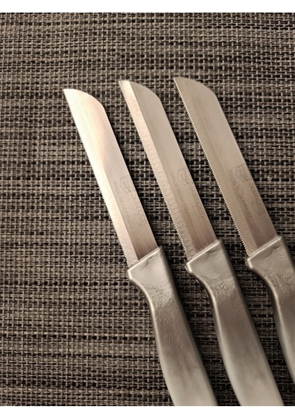 Meyve Sebze Bıçağı Gri-Beyaz 10'lu fiyatları