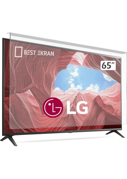 Lg 65UF6807 Tv Ekran Koruyucu - Lg 65" Inç 164 Ekran Tv Kırılmaz Koruyucu
