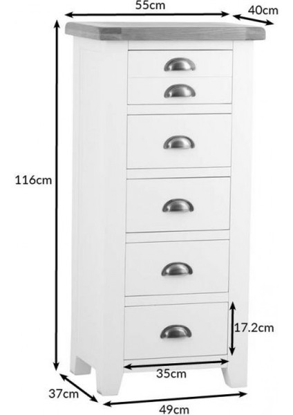 Aryan Çekmeceli Şifonyer 55CM