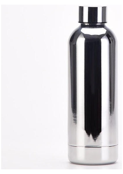 500ML Galvanik Degrade Renk Termos Çift Katmanlı Paslanmaz Çelik Vakum Termos (Yurt Dışından)