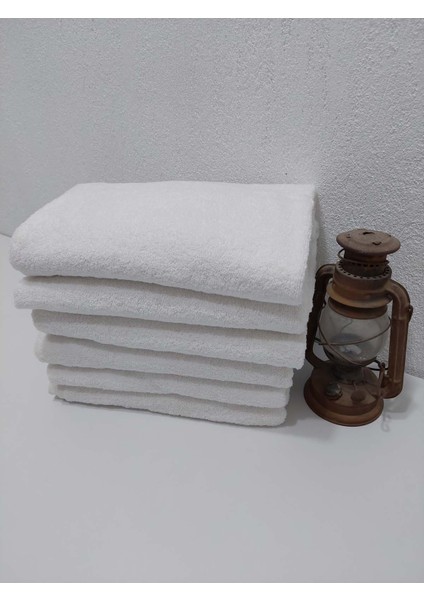 Otel Banyo Havlusu Orta Boy Beyaz 70x140 cm 6'lı modelleri