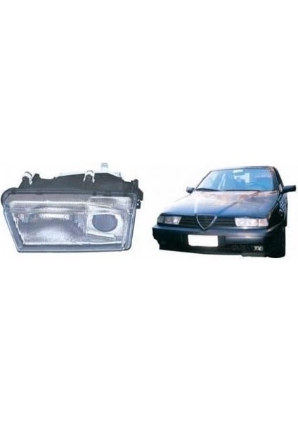 Far Sol Elektrikli Alfa Romeo 155 93- Depo 667-1107L-LD-EM
