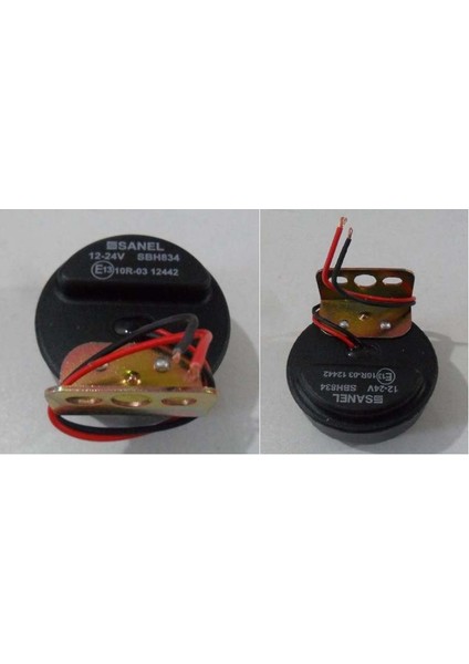 Geri Vites Korna 12/24V. Su Geçirmez E Onaylı R-10 12-24V Isuzu Bmc Ford Temsa Orj