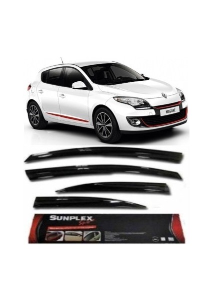 Cam Rüzgarlığı Renault Megane Iıı 2009-2016 Ön-Arka Sport Style