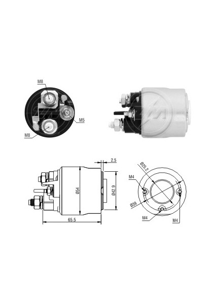 Marş Otomatiği D6G3-D7E23 Cıtroen Berlıngo- SAXO-P307