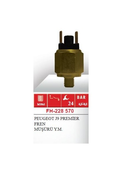 Fren Müşürü Peugeot Premier Ym Karsan