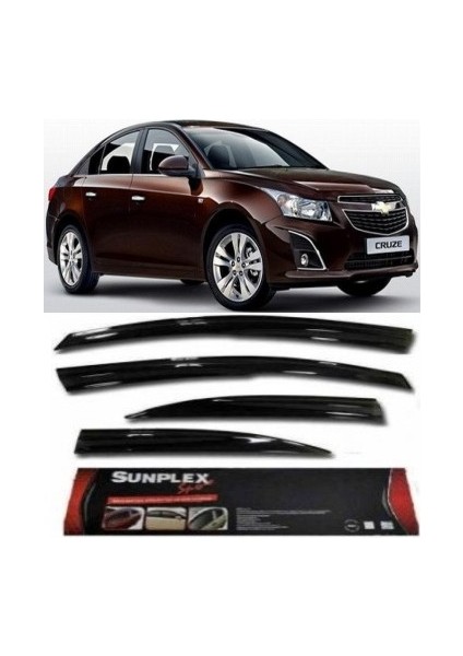 Cam Rüzgarlığı Chevrolet Cruze 2008-2017 Ön-Arka Sport Style