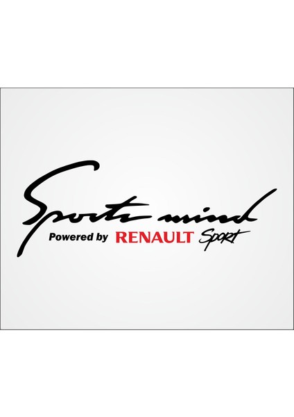 Sports Mind Renault Sticker