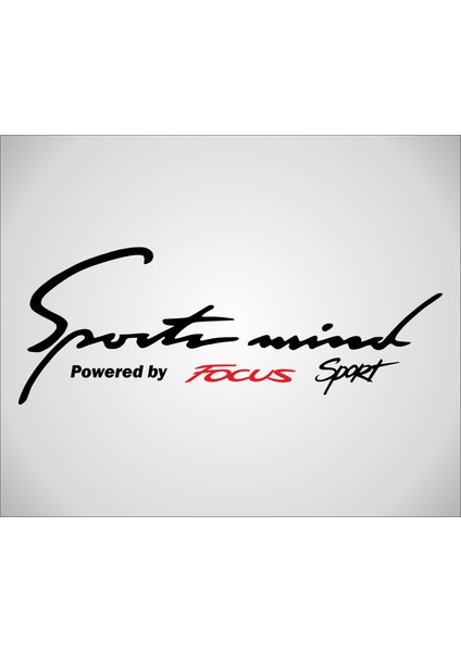 Sports Mind Ford Focus Sticker