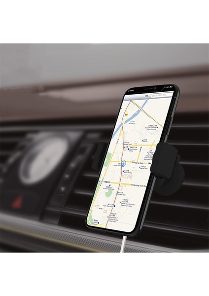 Sevimli Evcil Hayvan Araba Cep Telefonu Braketi Hava Çıkışı Geçmeli Araba Mekanik Destek Navigasyon Braketi (Yurt Dışından)
