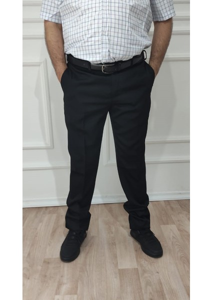 Erkek Klasik Rahat Kesim Kumaş Pantolon