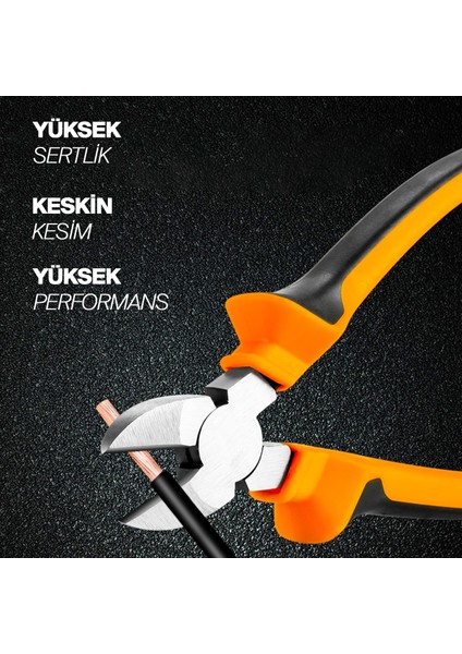 16 Cm Yan Keski Yüksek Performans Keskin Profesyonel Uzun 160 Mm Hesaplı Hırdavat