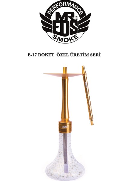 Nargile Takımı Mr.eds E18 Boksör Black