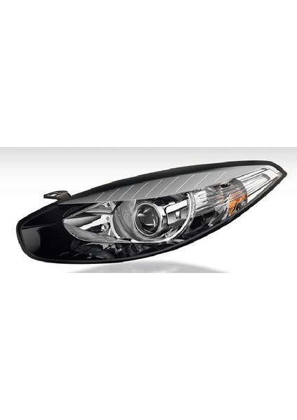 Far Siyah Çerçeveli Mercekli Motorlu Sol Renault Fluence ( 2013 › )