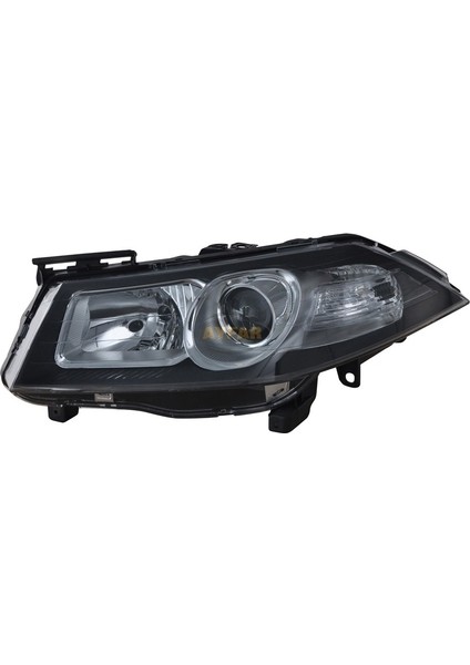 Far Renault Megane Iı (2005-2011) Motorlu Siyah Çerçeveli Sağ