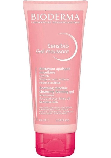 Bioderma- Sensibio Gel Moussant, 45ML