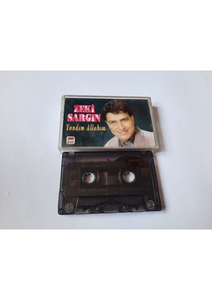 Zeki Sargın Yandım Allah'ım Cam Baskı Kaset